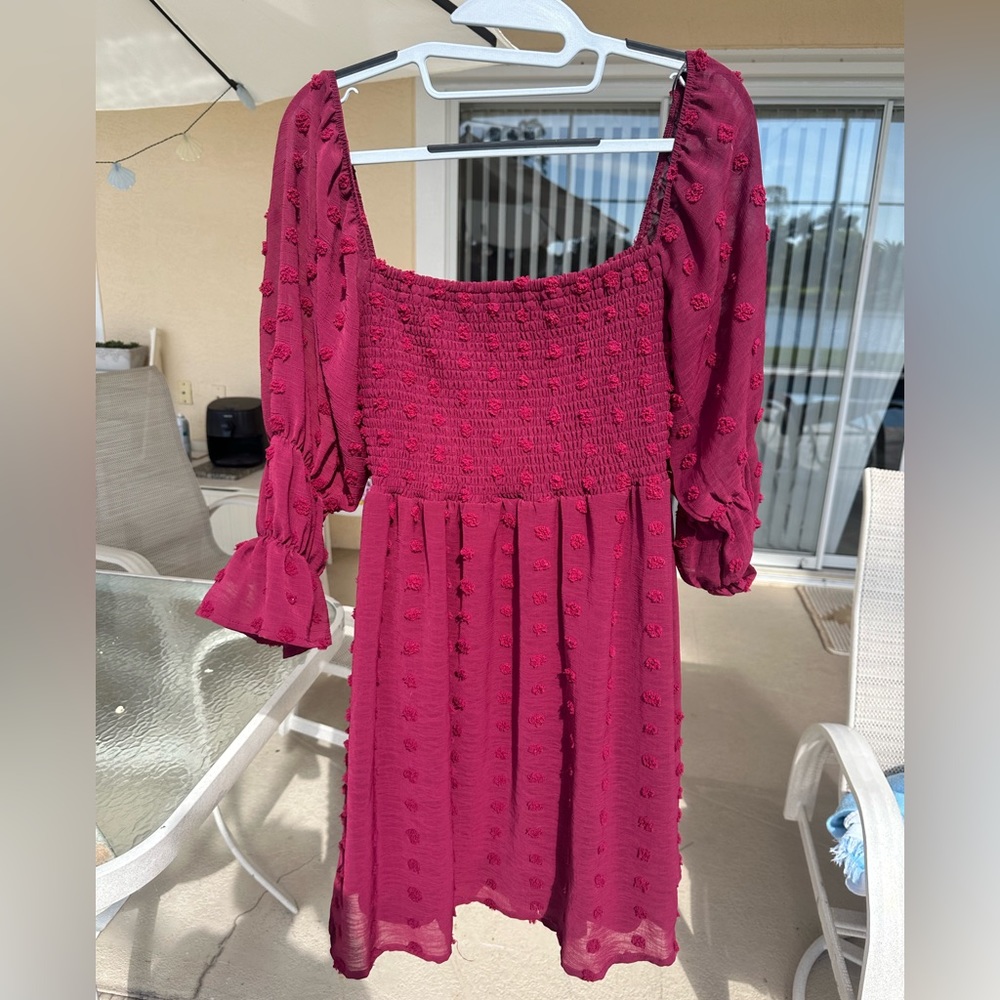 Altard state square neck babydoll dress